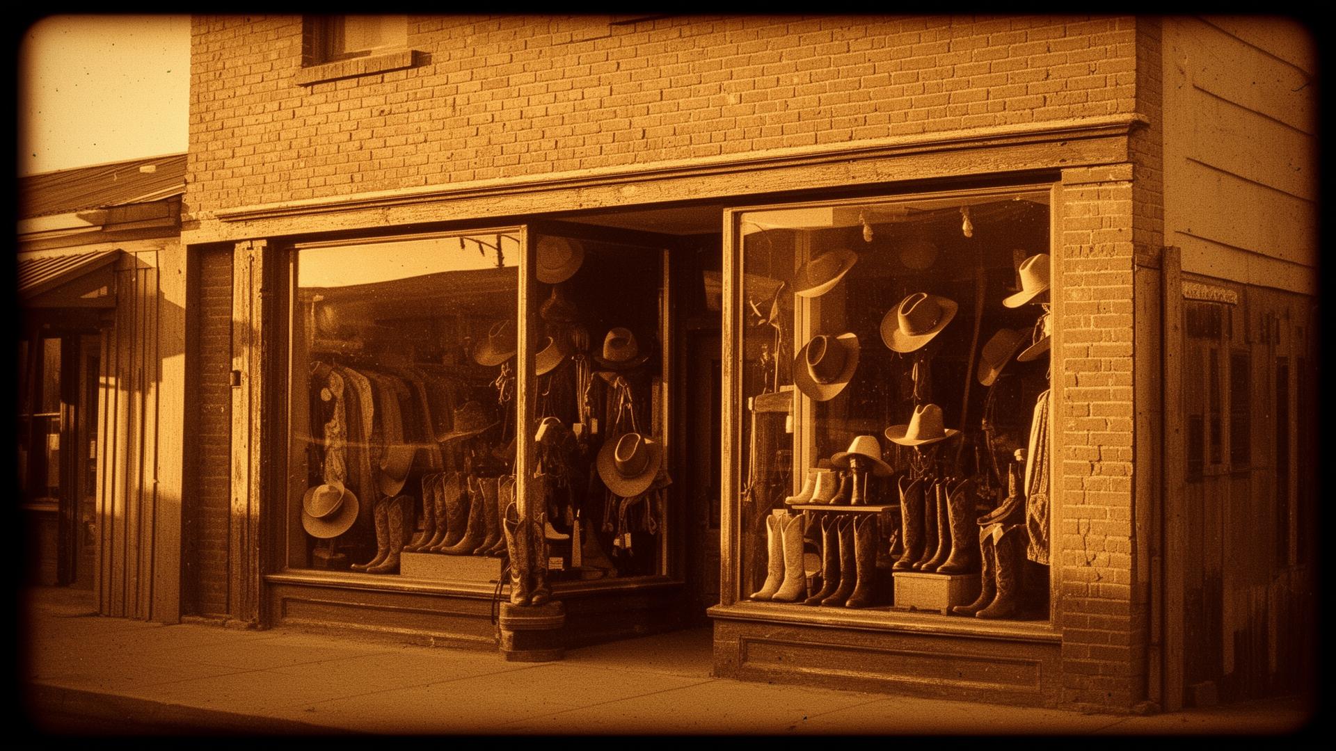 Baughman's Western Outfitters storefront in downtown Livermore